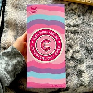 Makeup brush/compact blush set Half Caked